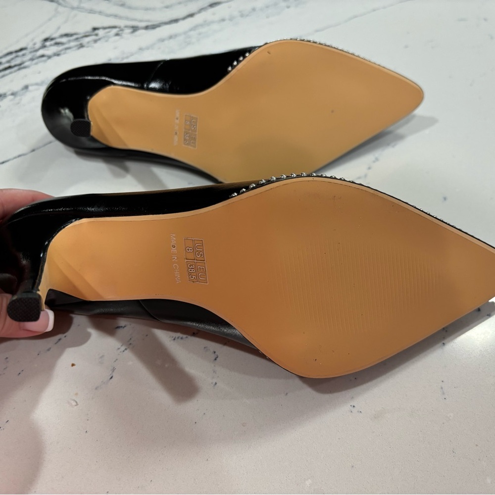 Elegant Black Women's Heels - Picture 3 of 6